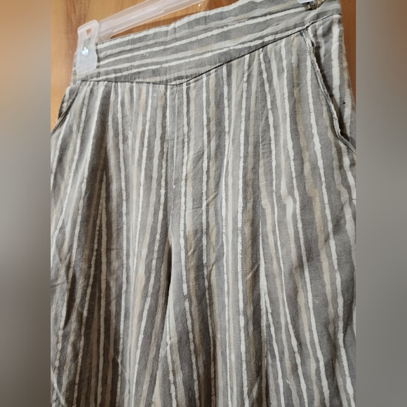 Pure cotton flared pants - Picture 2 of 6